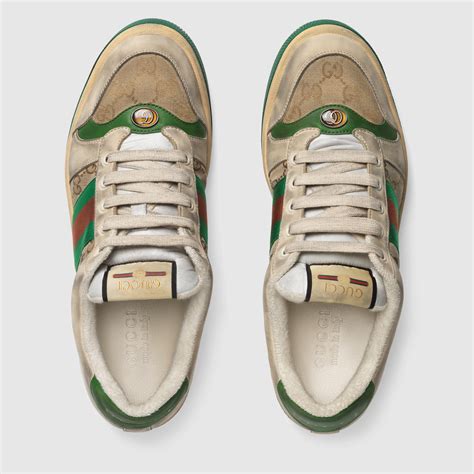 gucci screener sneaker review|gucci gg canvas sneakers.